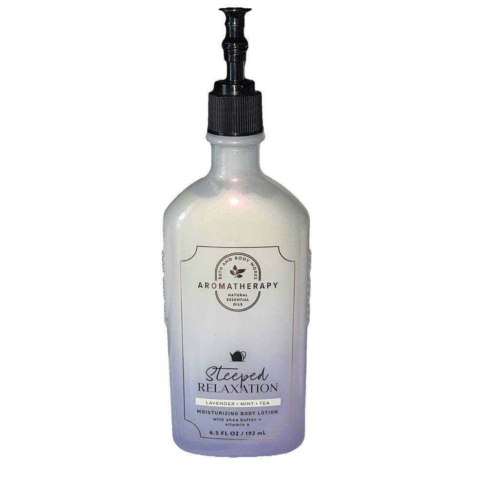 Bath and Body Works Aromatherapy Steeped Relaxation Moisturizing Body Lotion-NEW